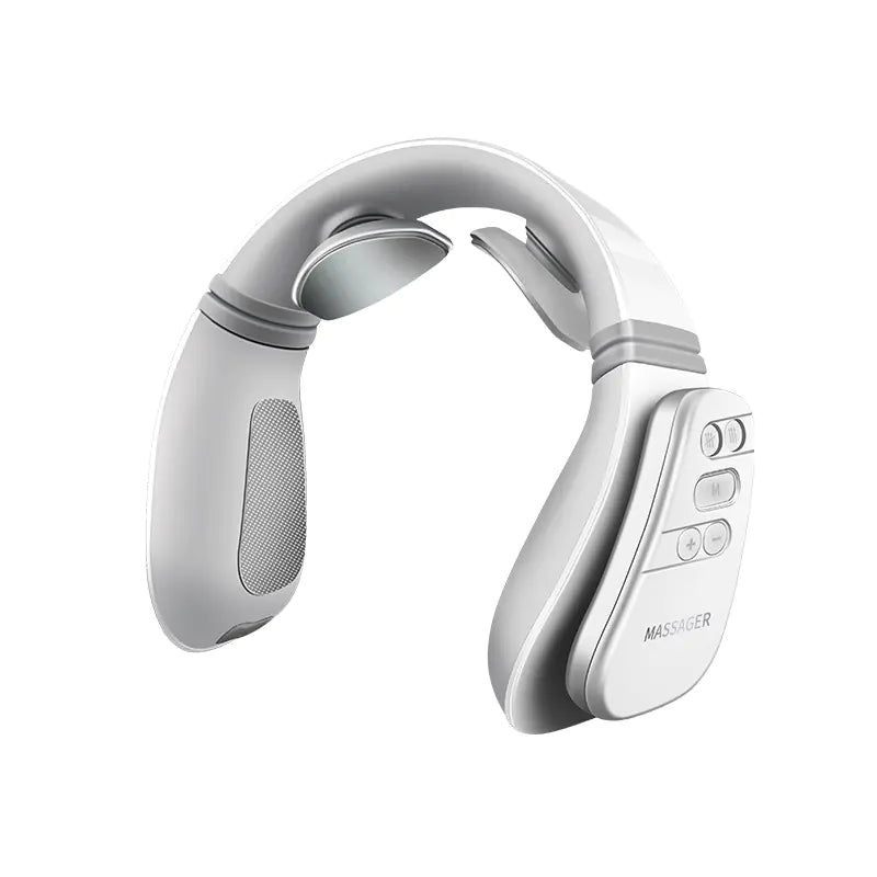 Neck Massager with Heat and Electric Pulse Function